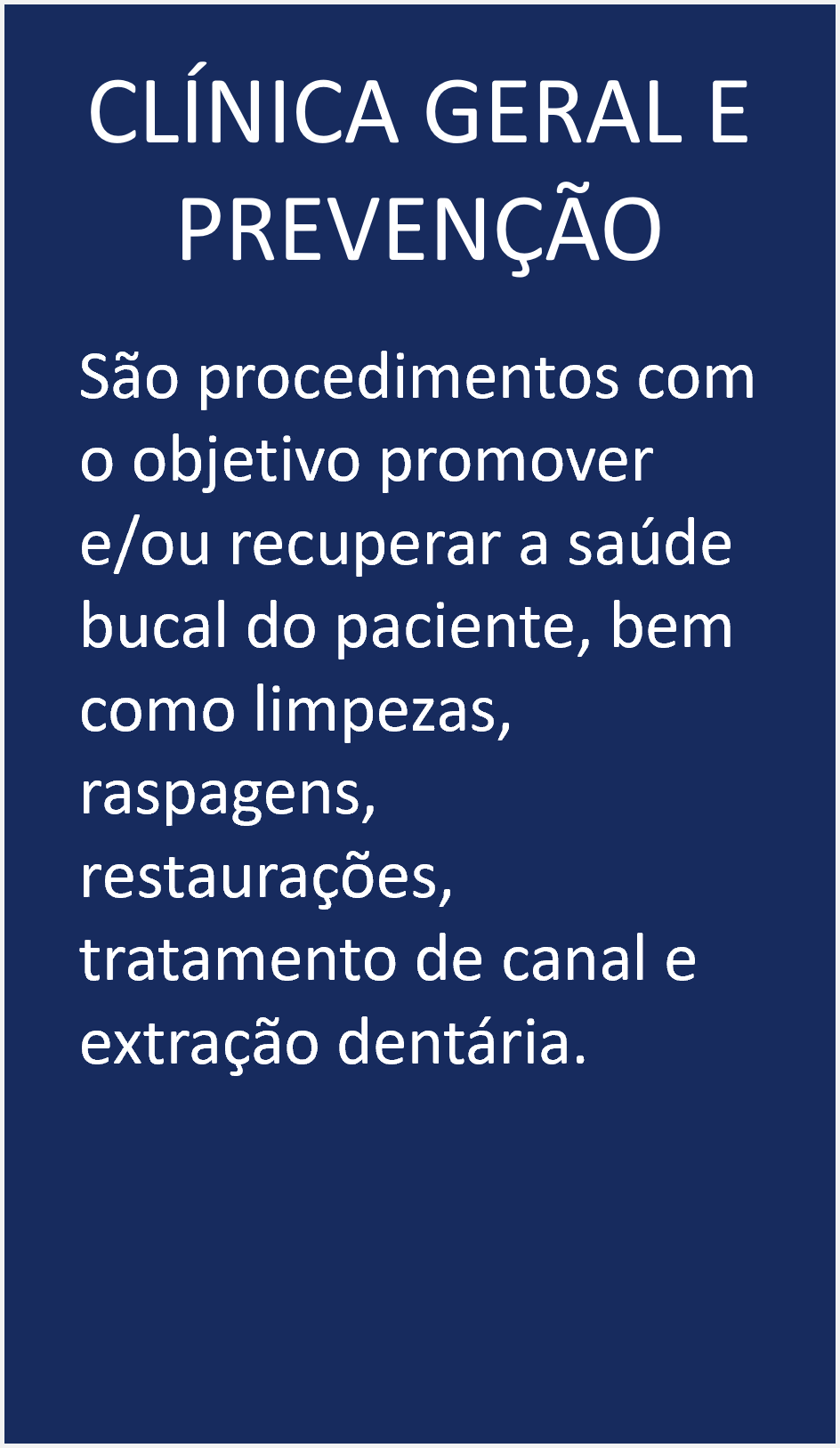 1. Clínica Geral e Prevenção