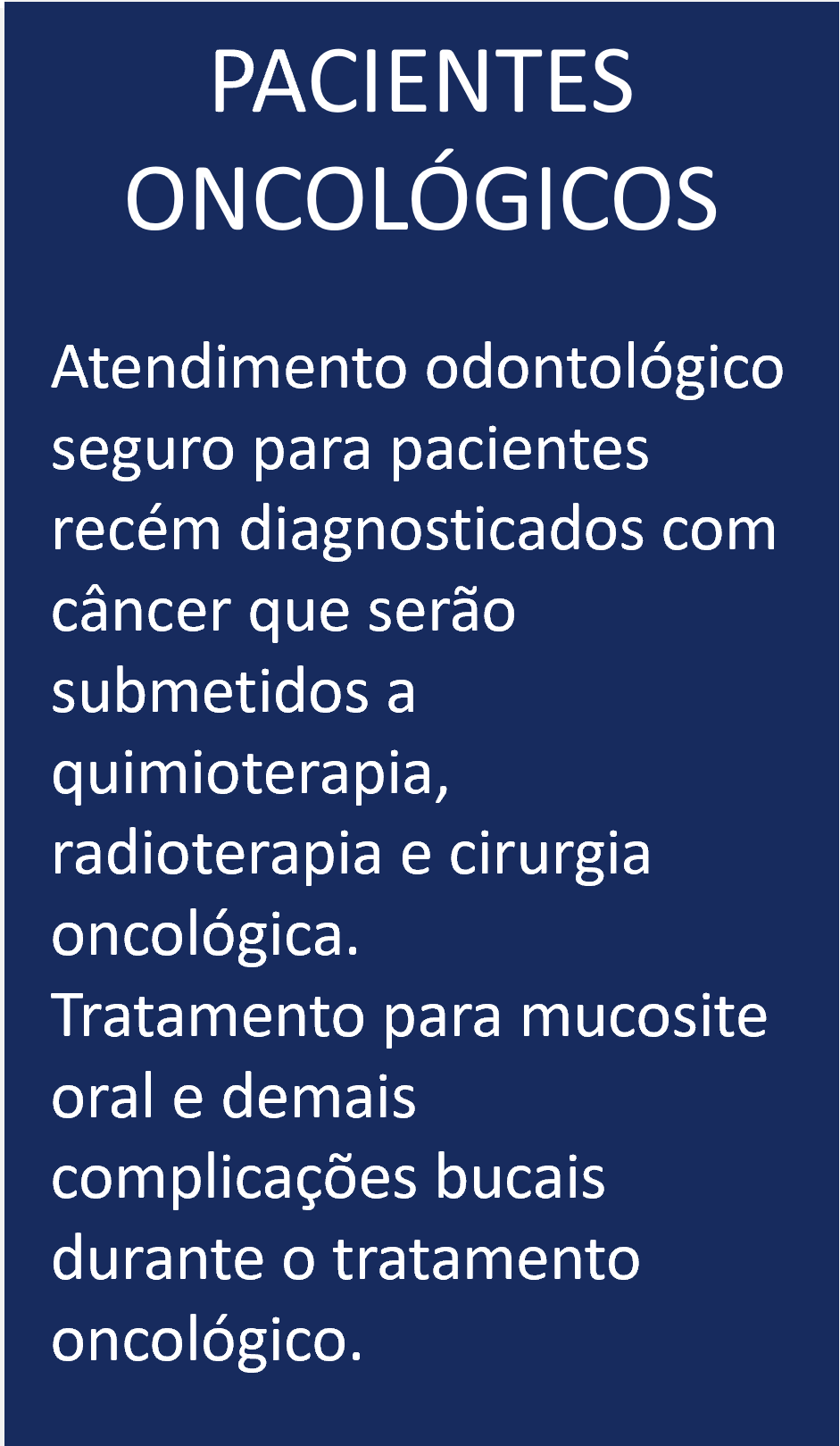 13. Pacientes Oncológicos