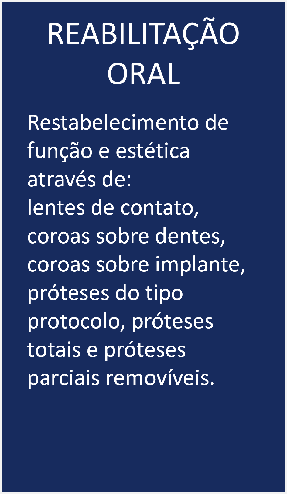 6. Reabilitação Oral